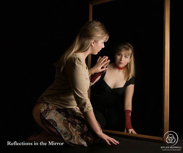 Mirror Image in Narcissism Reflections in the Mirror Medwell Psychology Pyschoanalysis in Melbourne Psychotherapy Richmond