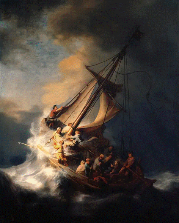 Rembrandt Christ in the Storm on the Lake of Galilee Psychoanalysis Vs Healing Culture Melbourne Psychoanalysis Richmond Psychologist